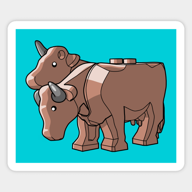 LEGO Brahman From Fallout Sticker by schultzstudio